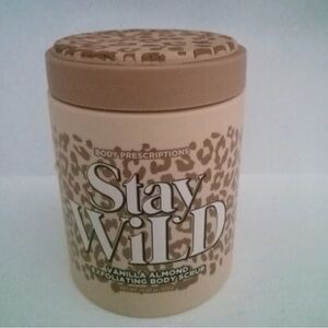 Vanilla Almond "stay wild" Body Scrub